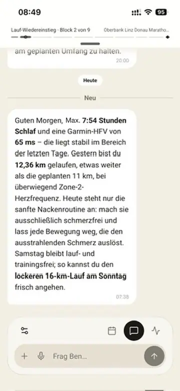 Chat mit Ben